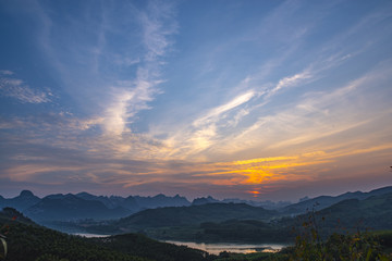 夕阳风景