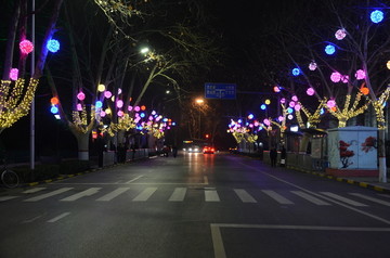 春节兴华北街街景
