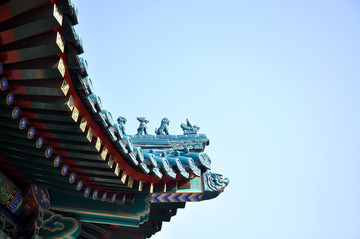中式建筑的飞檐脊兽