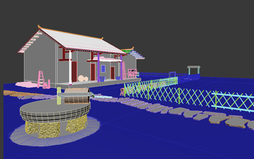 古建筑3DMAX模型