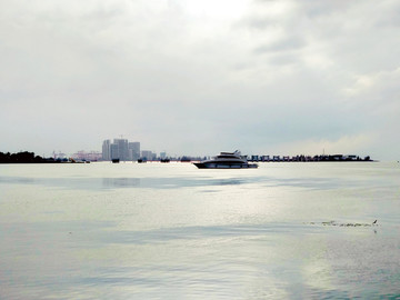 海口海滨风景