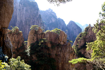 黄山奇峰怪石