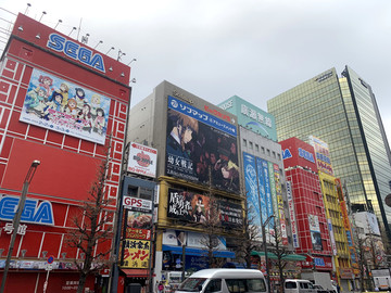 日本东京商业街