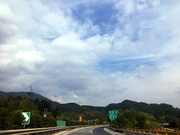 高速路风景