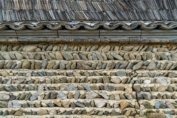 徽州古建筑石头墙