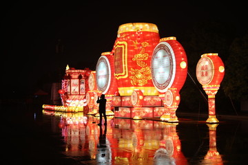 花灯元宵节元宵灯会闹花灯