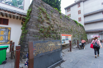 海南海口府城西城墙古建筑