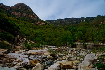 泰山桃花源风光