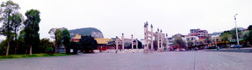 柳州文庙全景图