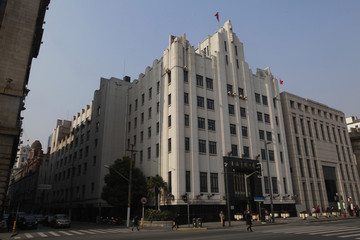 上海老建筑交通银行大楼