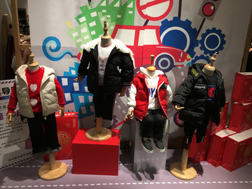 童装展示