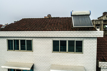 屋顶上的太阳能