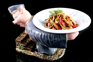 香草卤豆筋棍