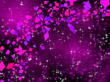 高清紫色星空背景装饰画