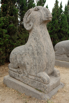 宋陵雕像15