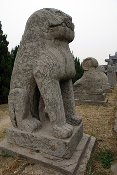 宋陵雕像31