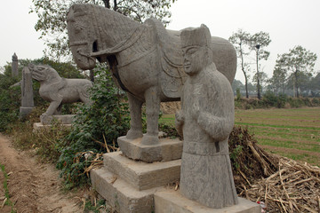 宋陵雕像37