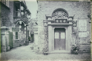 老上海石库门街景