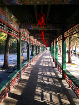 颐和园的长廊