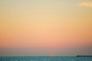 黄昏天空