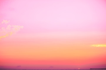 黄昏天空