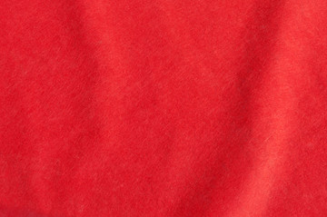 红绒布褶皱纹
