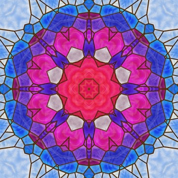 彩色玻璃