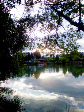 丽江黑龙潭风景