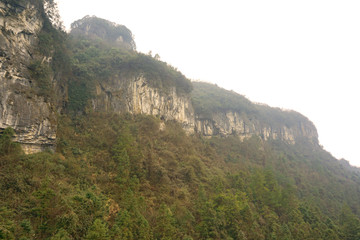 张家界天门山群山万壑