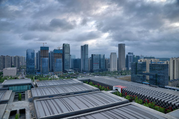 贵阳贵州金融城城市建筑风光