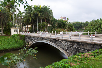 博鳌金海岸温泉大酒店别墅区桥