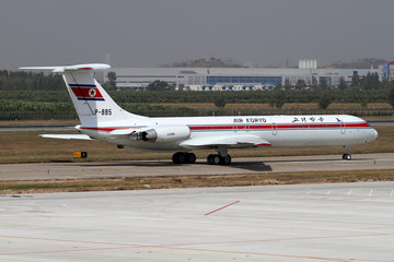 朝鲜高丽航空伊尔62飞机