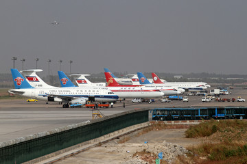 朝鲜高丽航空公司飞机在中国沈阳