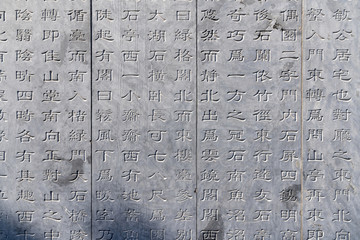 石刻文字