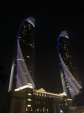 厦门地标建筑世贸大厦