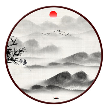 国画山水