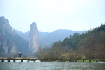 缙云仙都景区鼎湖峰