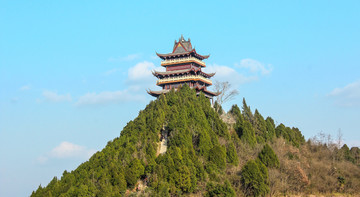 苍溪风光