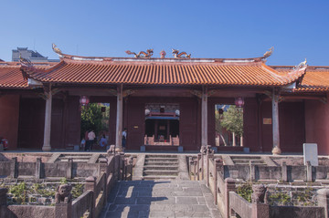 长汀文庙泮池