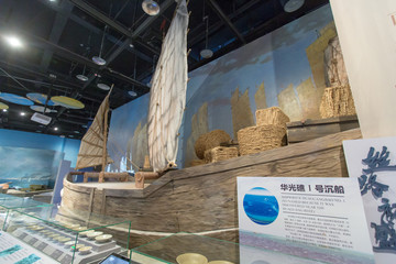 琼海南海博物馆华光礁1号沉船