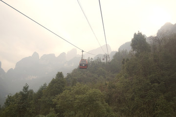 张家界天门山索道