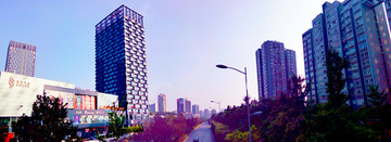 重庆两江新区建筑风景