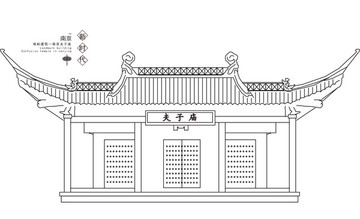 南京地标建筑南京夫子庙