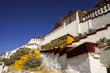 西藏布达拉风光