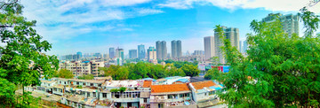 武汉城市风光全景