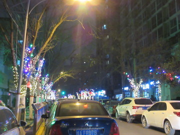 郑州街道亮化