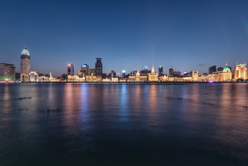 陆家嘴滨江大道夜景