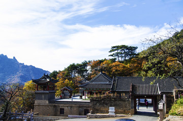 千山香岩寺钟鼓楼天王殿建筑群