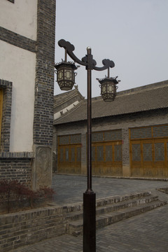 中式路灯