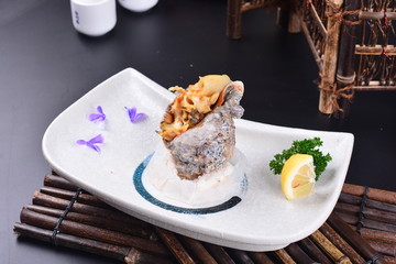 日式烤海螺